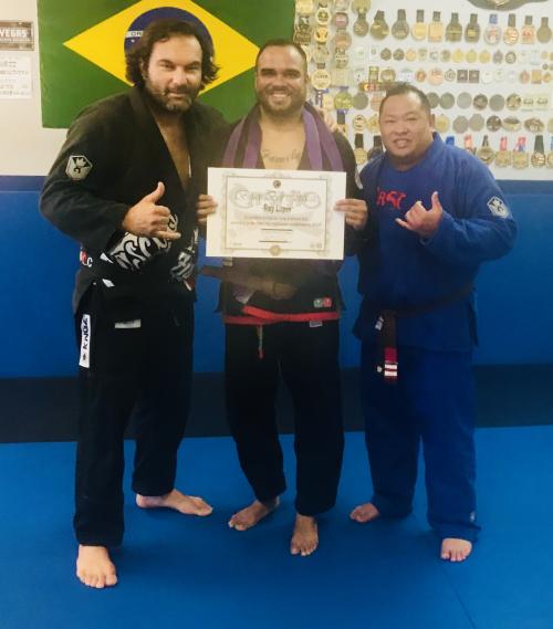Brown belt · June 16, 2018 · Promoted by Walter Vital Cascao