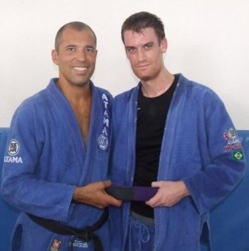Purple belt · September 15, 2008 · Promoted by Royce Gracie