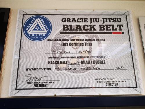 Black belt · February 17, 2019 · Promoted by Peter Angerer