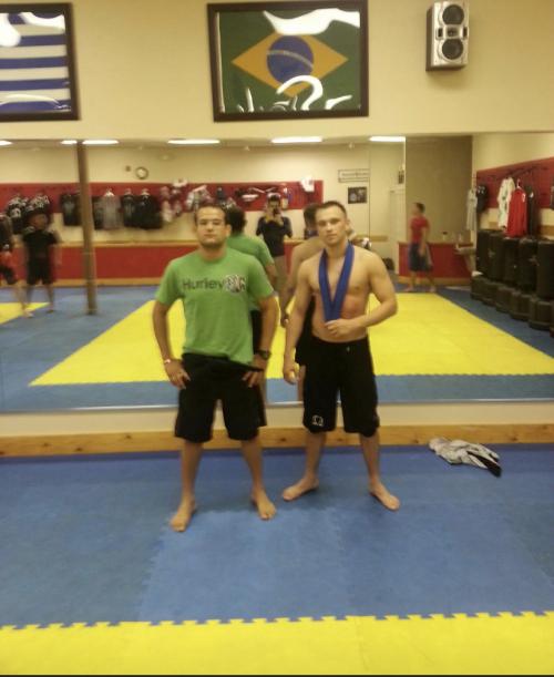 Blue belt · January 30, 2012 · Promoted by Matheus Andrea