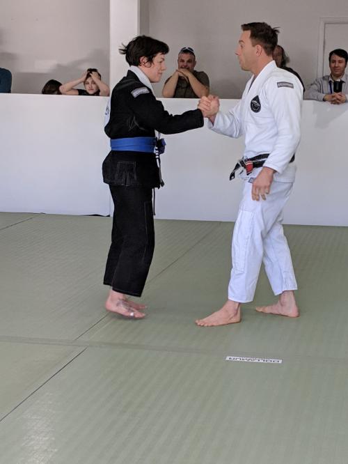 Blue belt · January 26, 2019 · Promoted by John McKean