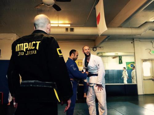 Brown belt · March 13, 2012 · Promoted by Michael Chapman Armand Debruge