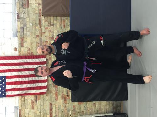 Purple belt · December 12, 2015 · Promoted by Jonathan Freidland
