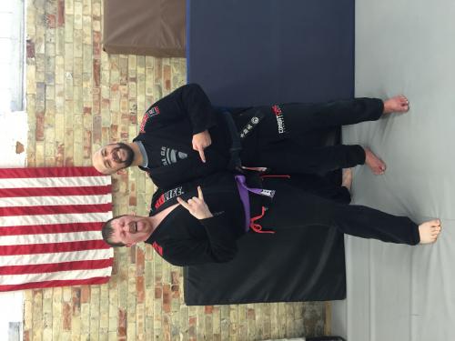 Purple belt · December 12, 2015 · Promoted by Jonathan Freidland