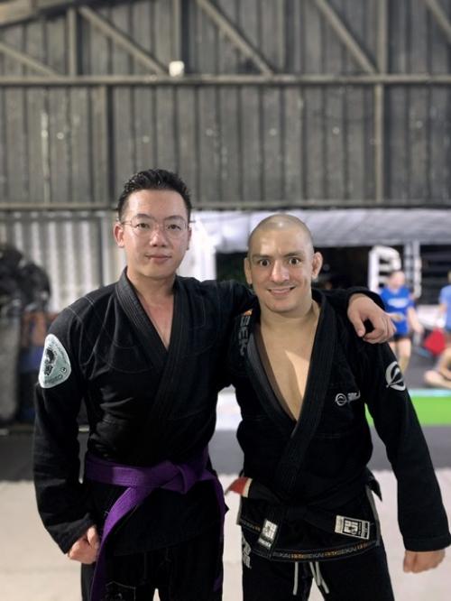 Purple belt · November 27, 2019 · Promoted by Cassiano Trator Laureano