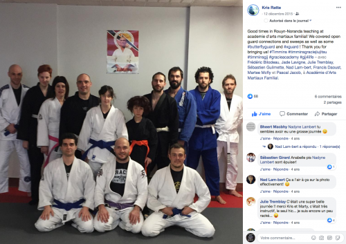 White belt · December 12, 2015