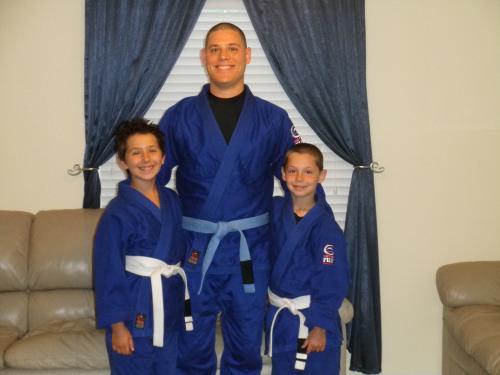 Blue belt · June 9, 2014 · Promoted by Michael Geery