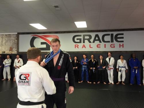 Purple belt · May 2, 2015 · Promoted by Brandon Garner