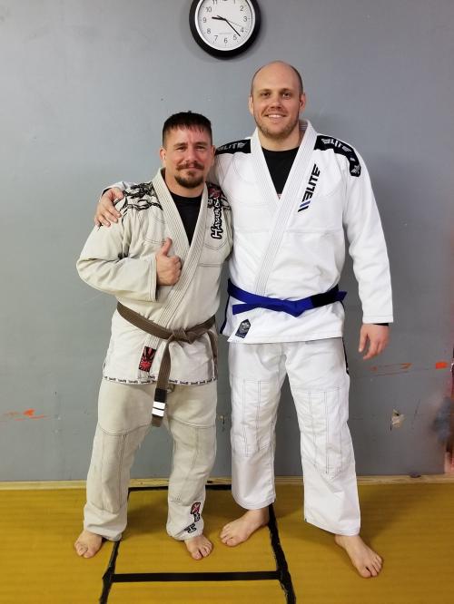 Blue belt · December 31, 2017 · Promoted by Michael Geery