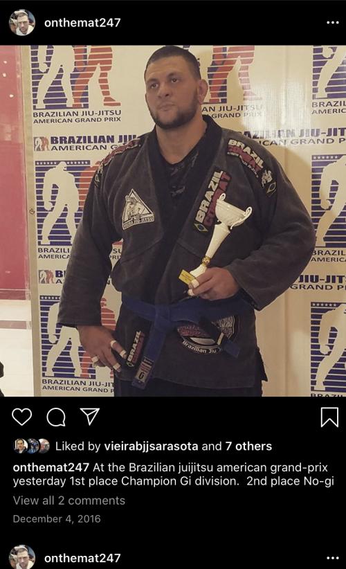 Blue belt · July 14, 2016 · Promoted by Thadeu Vieira