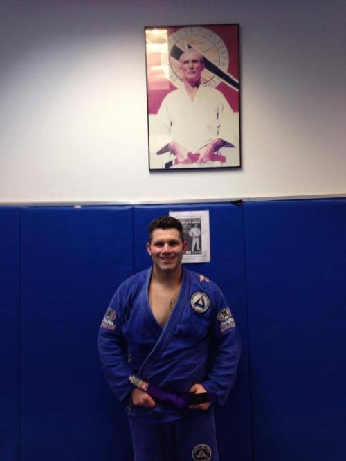 Purple belt · January 7, 2014 · Promoted by Louis Vintoloro