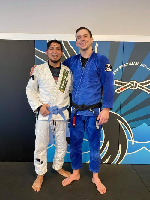 Blue belt · January 16, 2020 · Promoted by Chris Ulbricht