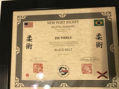 Black belt · December 31, 2018 · Promoted by Michael Geery