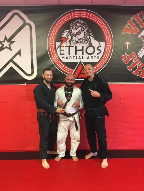 Brown belt · August 31, 2019 · Promoted by Wyatt Sheperd
