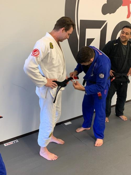 Black belt 1st degree · February 2, 2020 · Promoted by Rafael \\"Formiga\\" Barbosa
