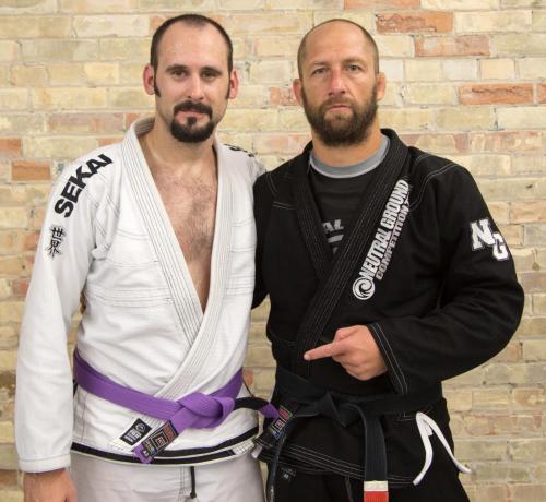 Purple belt · August 1, 2014 · Promoted by Jon Friedland
