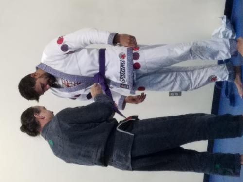 Purple belt · June 4, 2016 · Promoted by Anthony Quartapella