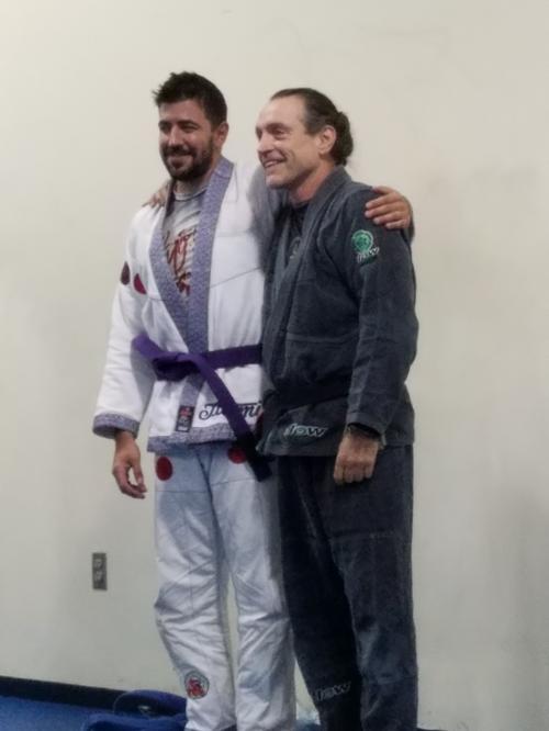 Purple belt · June 4, 2016 · Promoted by Anthony Quartapella