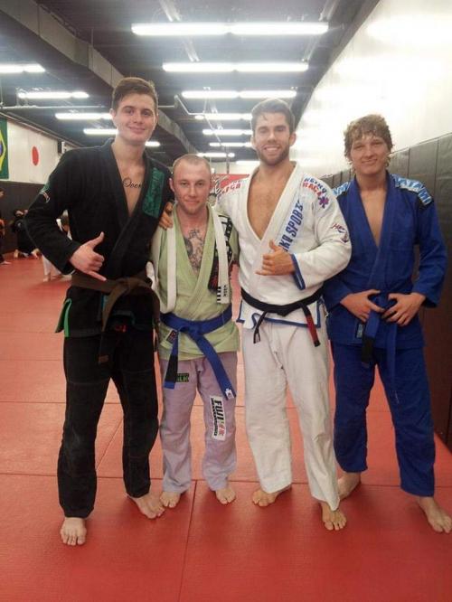 Blue belt · August 19, 2014 · Promoted by Nick Albin