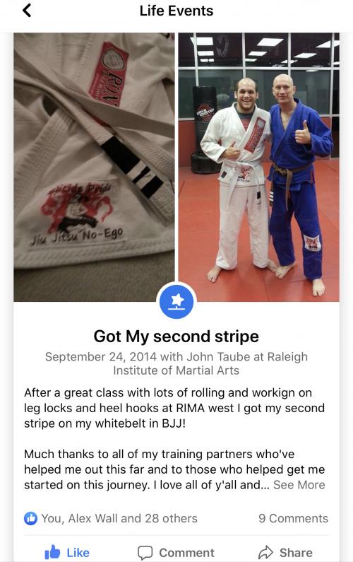White belt · January 5, 2011