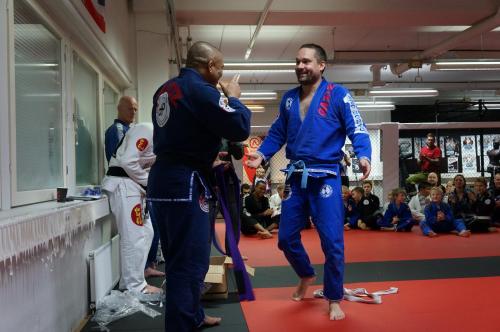 Purple belt · December 2, 2016 · Promoted by Delcio Pereira