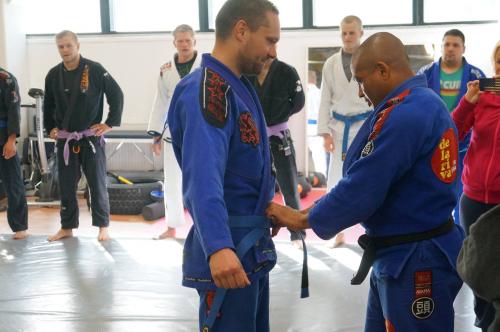 Blue belt · June 12, 2015 · Promoted by Delcio Pereira