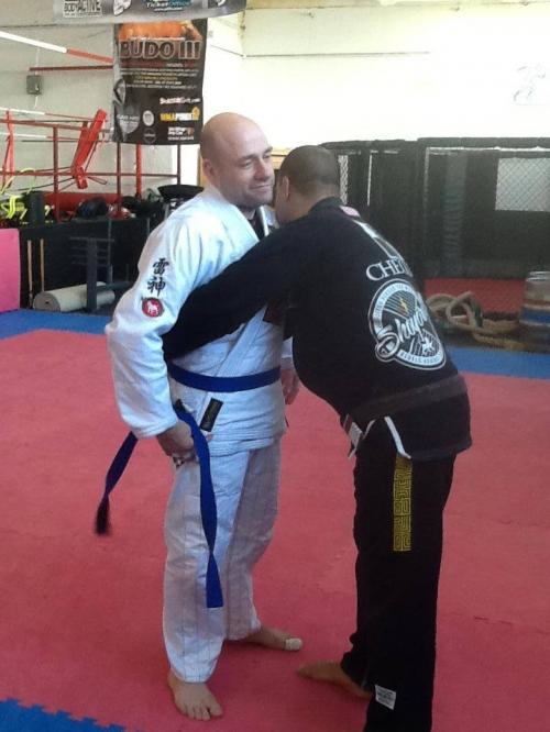 Blue belt · October 4, 2014 · Promoted by Chico Mendes