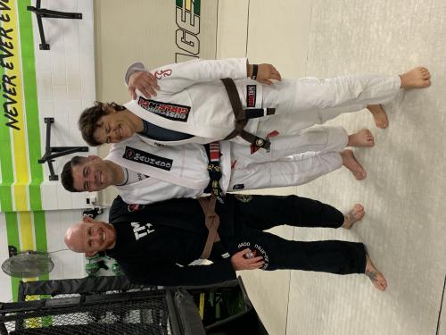 Brown belt · November 27, 2019 · Promoted by Jay Zeballos