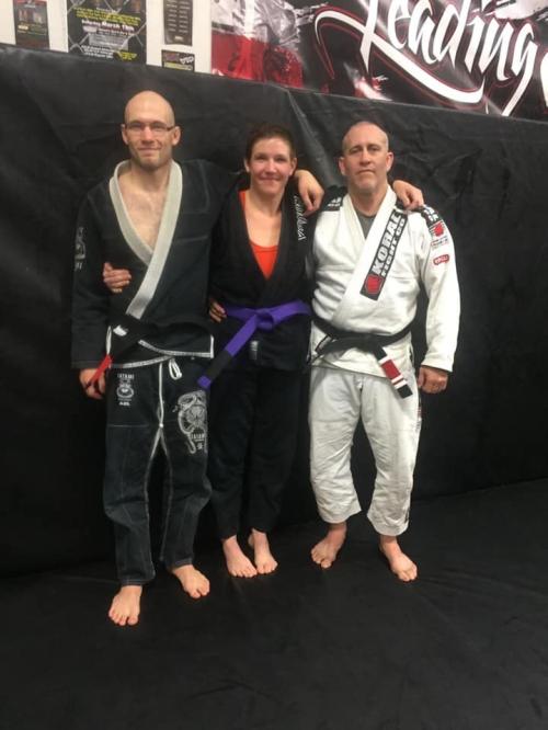 Purple belt · November 6, 2018 · Promoted by Dan Moroney