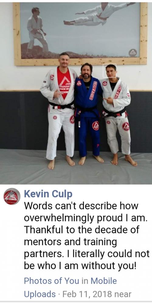 Black belt · February 11, 2018 · Promoted by Todd Broadaway