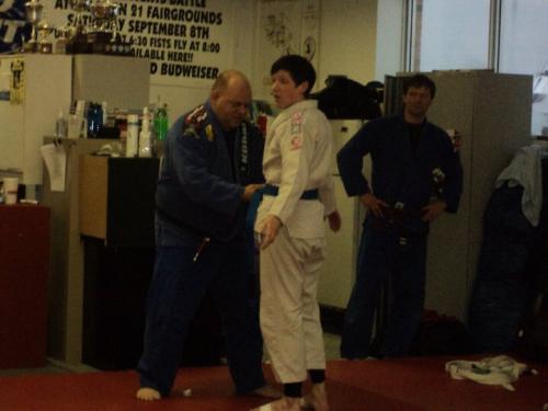 Blue belt · November 23, 2010 · Promoted by Dan Moroney
