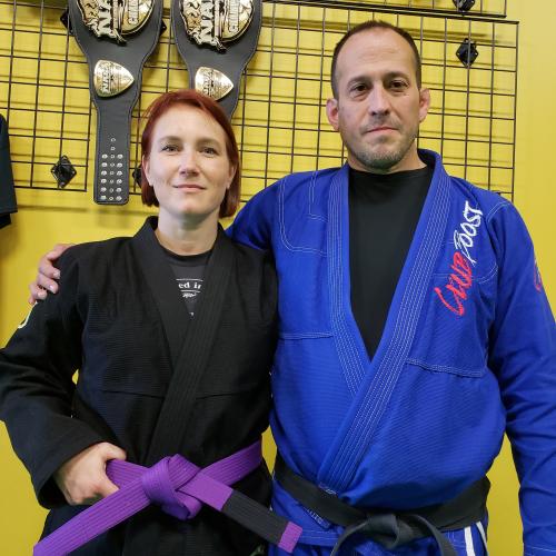 Purple belt · December 1, 2018 · Promoted by Paul Thomas