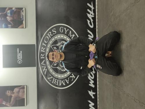 Purple belt · May 31, 2018 · Promoted by Seyed Ali Ramezani Bayani