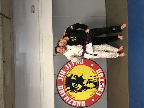 Purple belt · November 8, 2017 · Promoted by Tony basile