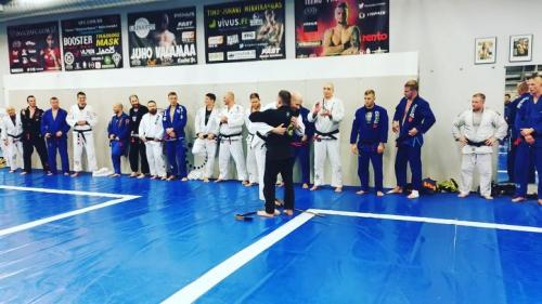 Black belt · October 13, 2018 · Promoted by Janne-Pekka Pietiläinen