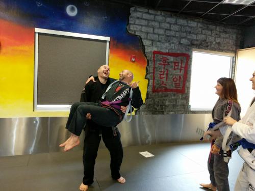 Purple belt · April 16, 2017 · Promoted by Scott Fritzinger