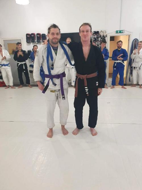 Purple belt · November 14, 2019 · Promoted by Michael Wood