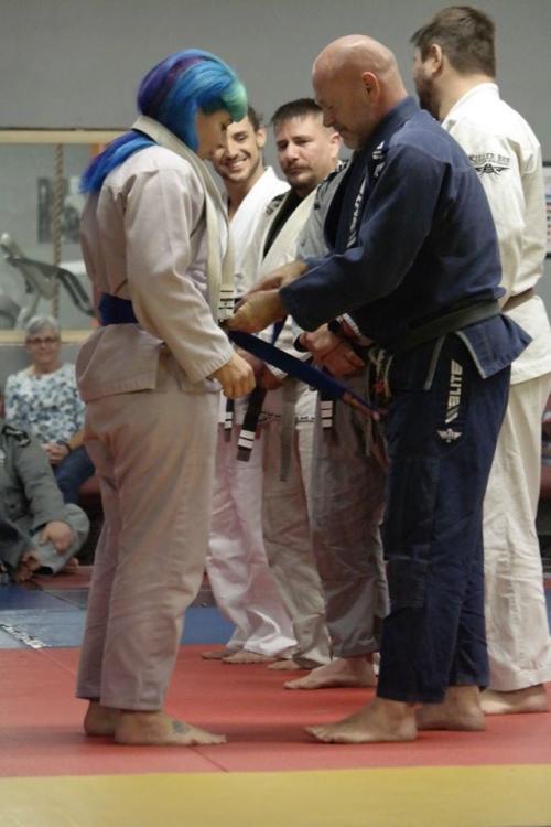 Blue belt · December 29, 2017 · Promoted by Michael Geery
