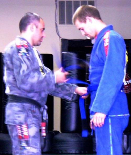 Blue belt · October 23, 2010 · Promoted by Gustavo Machado