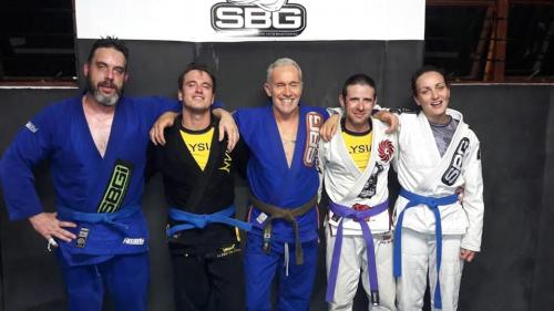 Purple belt · April 10, 2019 · Promoted by Matt Thornton