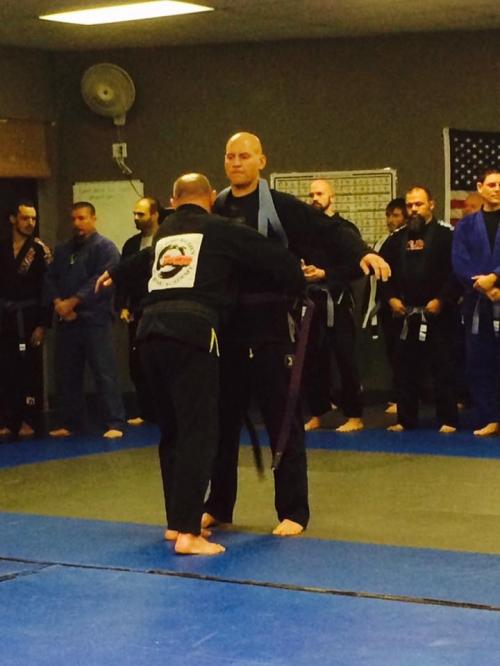 Purple belt · December 31, 2015 · Promoted by Michael Geery