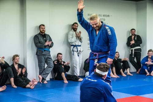 Brown belt · December 15, 2017 · Promoted by Gunnar Nelson