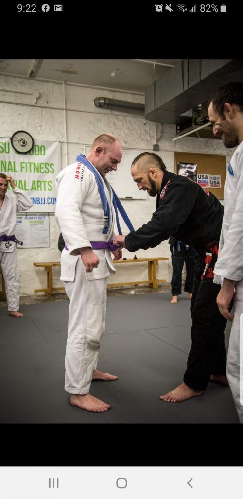 Purple belt · February 24, 2017 · Promoted by Perry Wirth