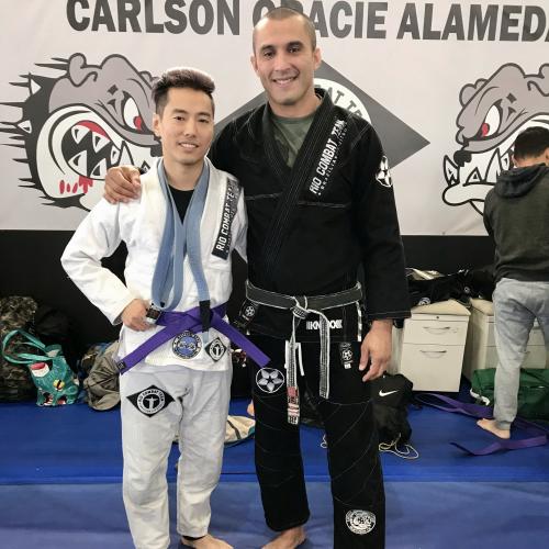 Purple belt · March 9, 2019 · Promoted by Diogo Gomes