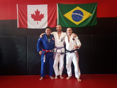 Purple belt · September 1, 2018 · Promoted by Anderson Goncalves