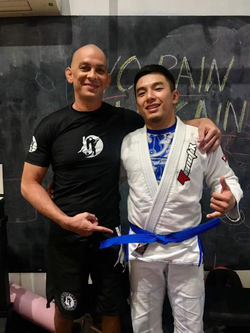 Blue belt · June 18, 2017 · Promoted by Niko Han