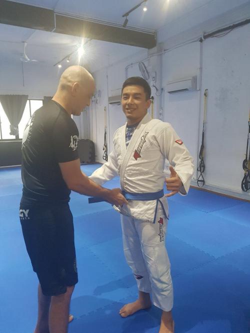 Blue belt · June 18, 2017 · Promoted by Niko Han