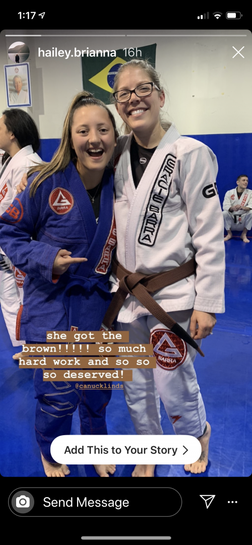 Brown belt · December 7, 2019 · Promoted by Jonathan Singh