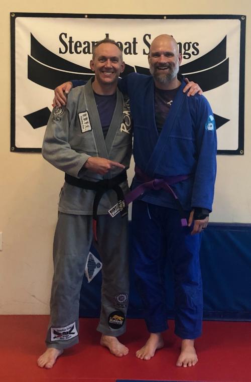 Purple belt · July 9, 2019 · Promoted by Nate Daughenaugh