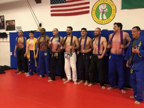Purple belt · March 23, 2018 · Promoted by Bill Hosken